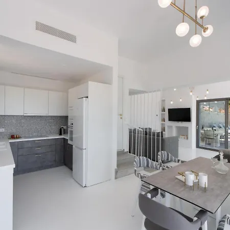 Anthos - Fresh Modern Villa, Pool, Close To The * アギオス・イオアニス