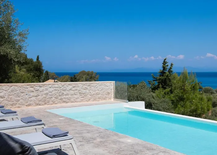 Anthos - Fresh Modern Villa, Pool, Close To The וילה