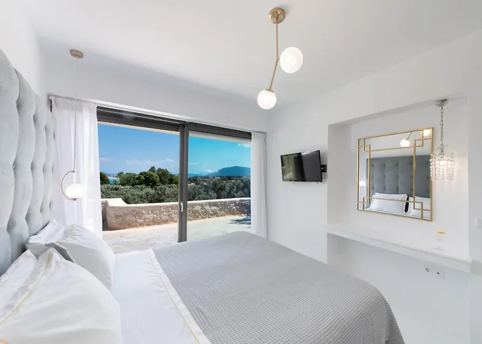 Anthos - Fresh Modern Villa, Pool, Close To The אגיוס יואניס